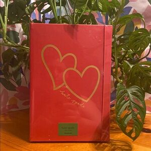 Kate Spade Red Heart Notebook